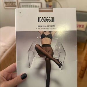 Wolford Sheer Nude Tights